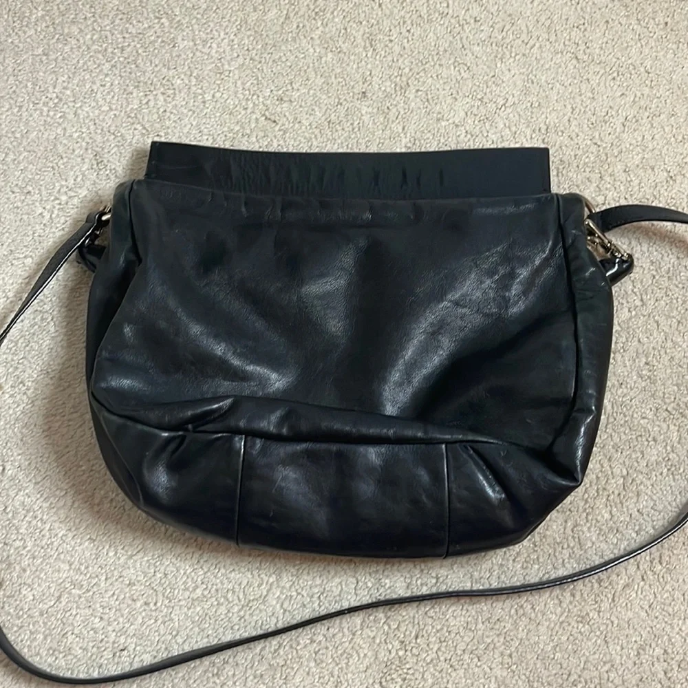 MARC by Marc Jacobs Leather Marchive Hili Black Hobo Bag